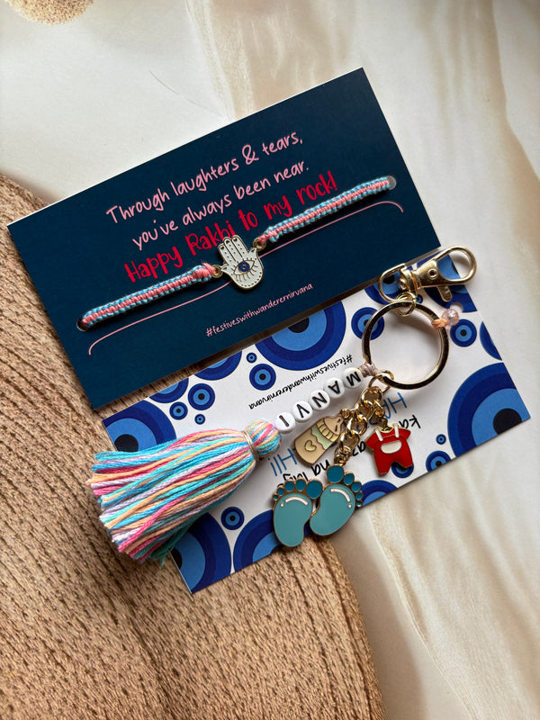 Bhaiya Bhabhi (mom to be ) Rakhi Set 2