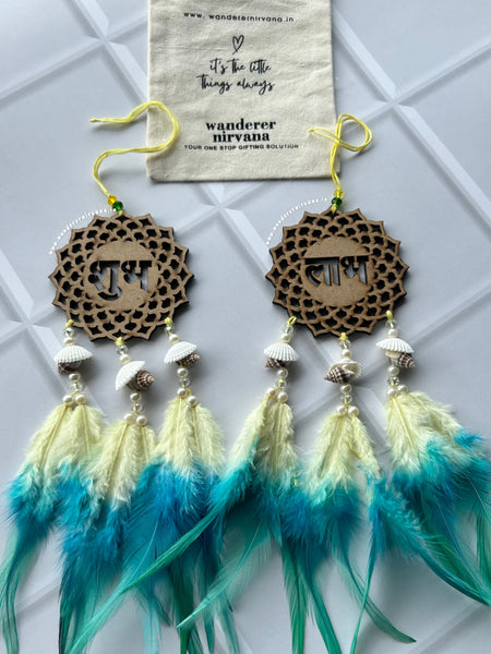 Shubh Labh Yellow-Green Hariyali