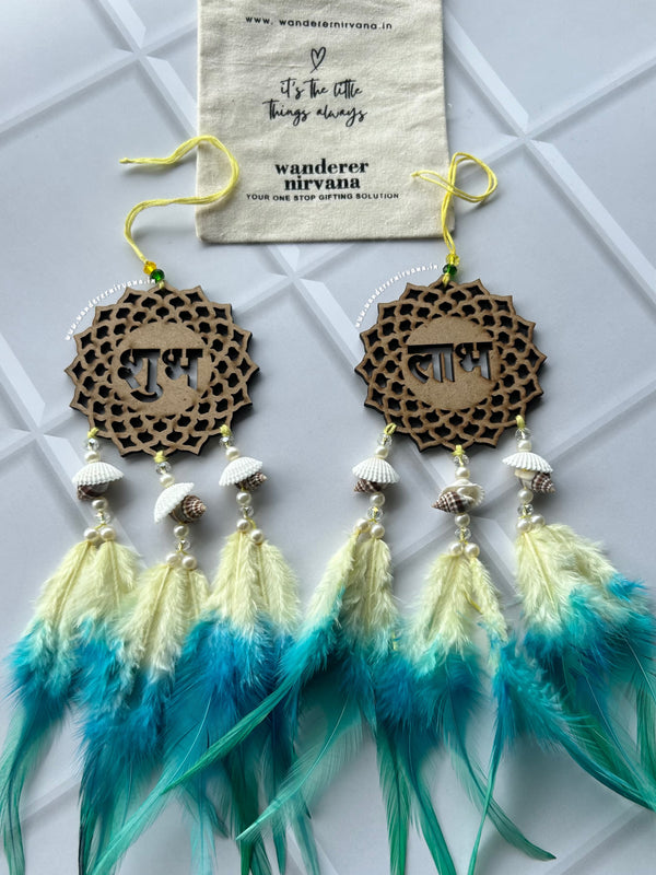 Shubh Labh Yellow-Green Hariyali