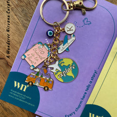 Adventure Travel Keychain