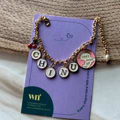 A Personalized Name Bracelet