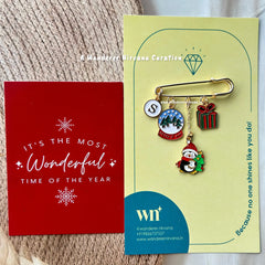 Christmas Night Gift Brooch