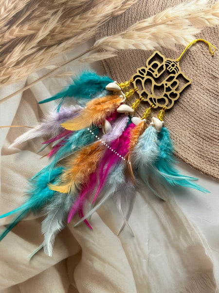Golden Ganesha Dreamcatcher