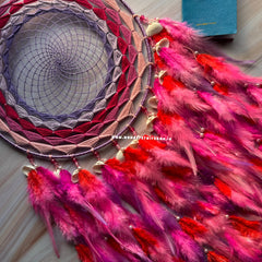 Rosy Romance Lavender Dreamcatcher