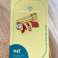 Fashion Core Personalised Brooch