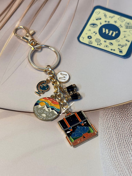 Travel Camping Keychain