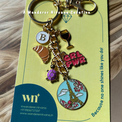 Belly in Paris Keychain