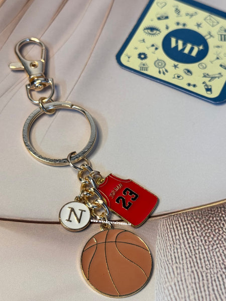 Basketball Team Keychain
