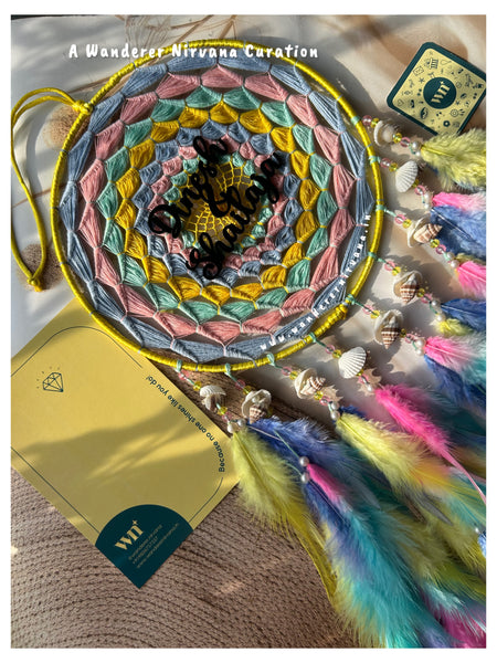 Amusing Pastel Shells Dreamcatcher