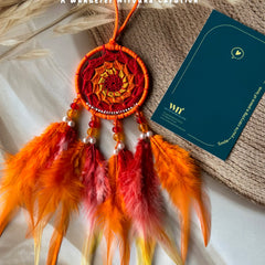 Sunset Red Orange Dreamcatcher