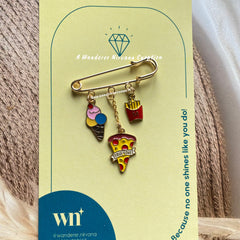 Foodie Brooch