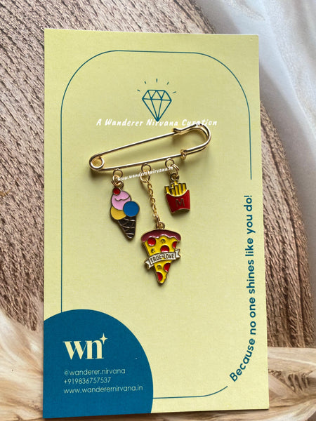 Foodie Brooch