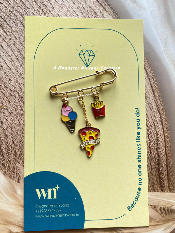 Foodie Brooch