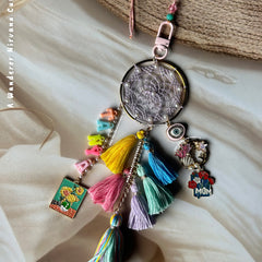 Mom Boho Personalised Lumba Bagcharm