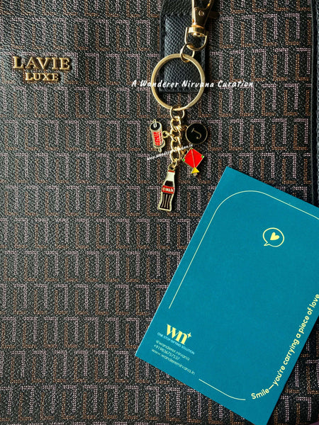 Patang Kites Old School Keychain