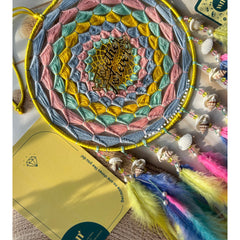 Amusing Pastel Shells Dreamcatcher
