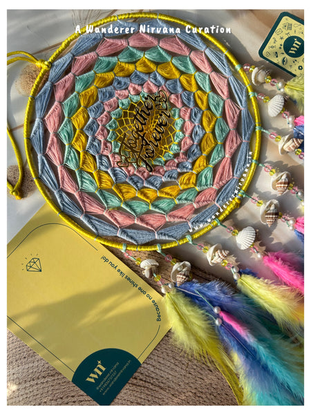 Amusing Pastel Shells Dreamcatcher