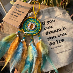 Citrus Fusion Dreamcatcher with Name