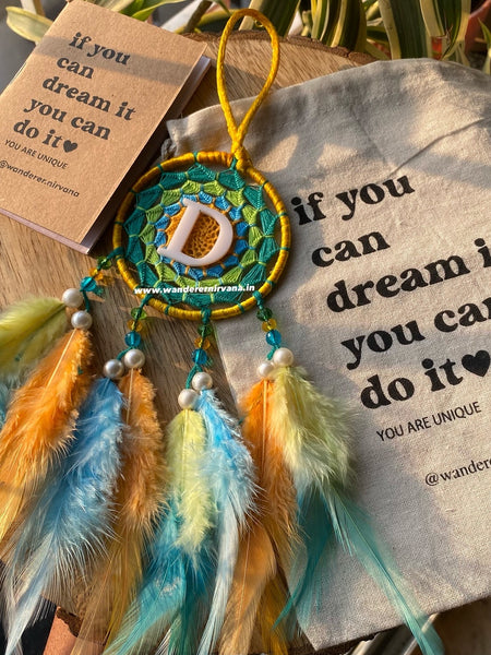 Citrus Fusion Dreamcatcher with Name