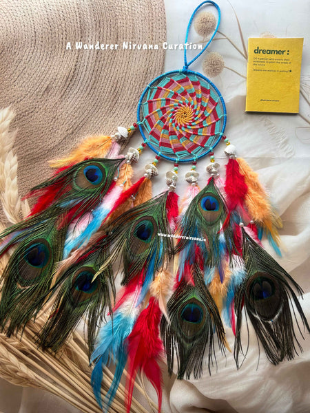 Sky Peach Morpankh Shells Dreamcatcher