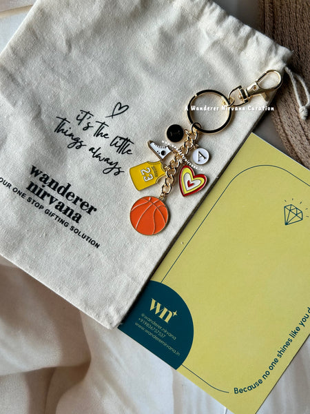 Basketball Keychain