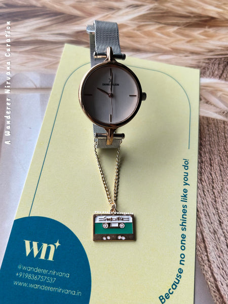 Casette Good Vibes  Watchcharm