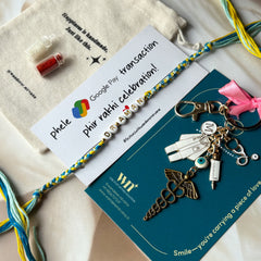 Doctor Name Rakhi  Keychain Combo  1