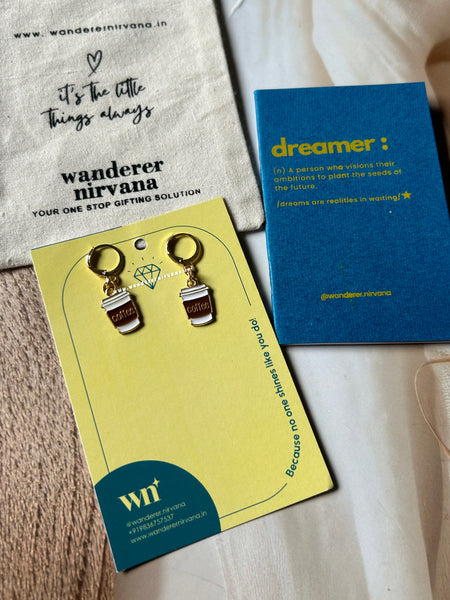 Coffee Earrings