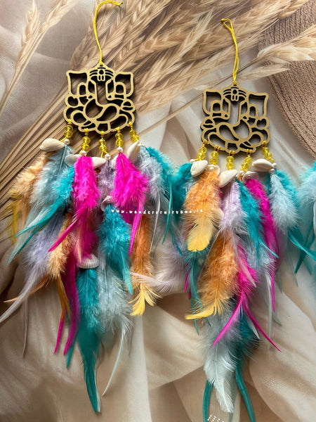 Golden Ganesha Dreamcatcher