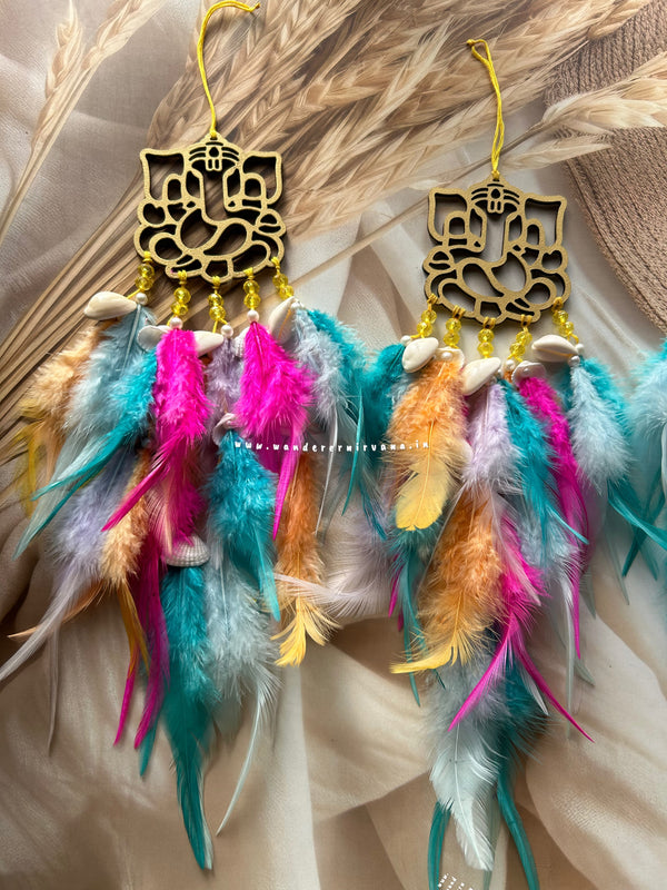 Golden Ganesha Dreamcatcher