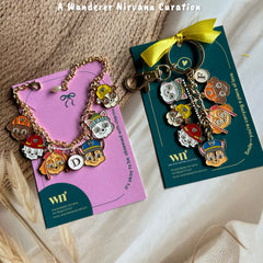 Paw Petrol Personalised  Bracelet Keychain