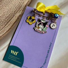 Kuromi Personalised Evileye Brooch
