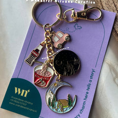 Mountain Vacation Keychain