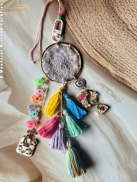 Fashion Boho Personalised Lumba Bagcharm