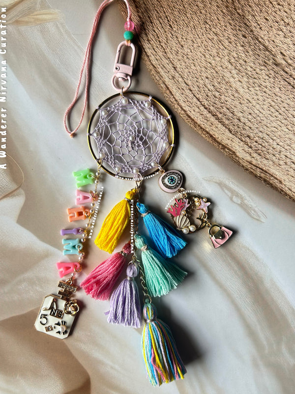 Fashion Boho Personalised Lumba Bagcharm
