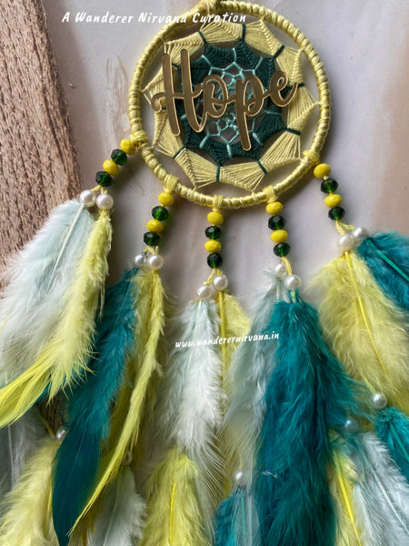Lemongrass Yellow Green Dreamcatcher