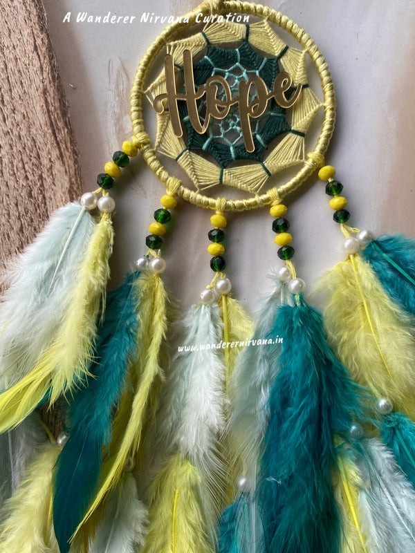 Lemongrass Yellow Green Dreamcatcher
