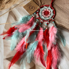 Minty Rose Mini Dreamcatcher