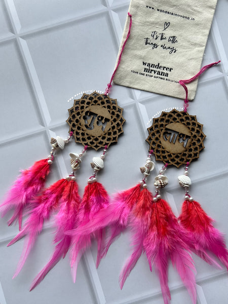 Shubh Labh Pink-Red Shagun