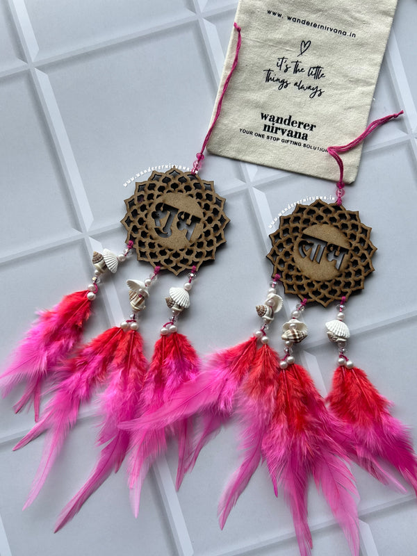 Shubh Labh Pink-Red Shagun