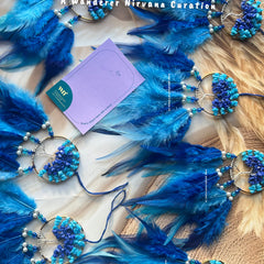 Blue Ombre Tree of Life Dreamcatcher