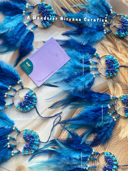 Blue Ombre Tree of Life Dreamcatcher