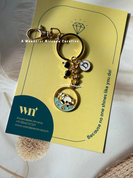 Chill Panda Keychain