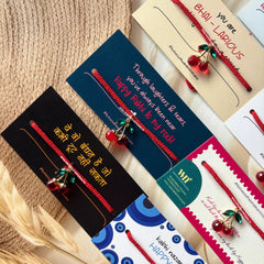 Cherry Charm Rakhi (1 pc)