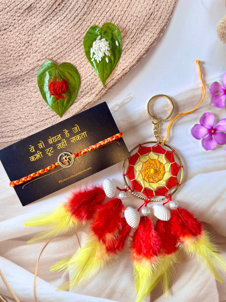 Bhaiya Bhabhi Om Dreamcatcher Set