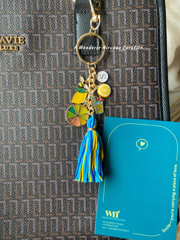 When life Gives you Lemon have Lemonade Bagcharm