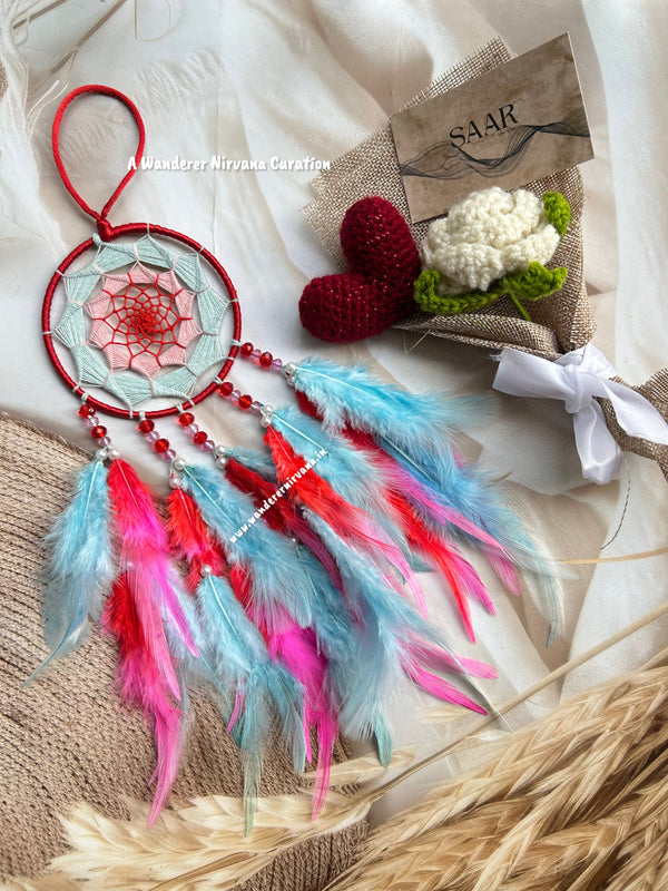 Minty Rose Dreamcatcher Flower Combo