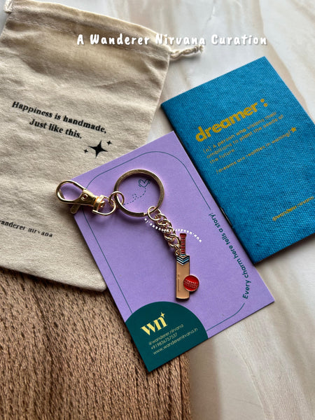 Batball Cricket Keychain Set of 25