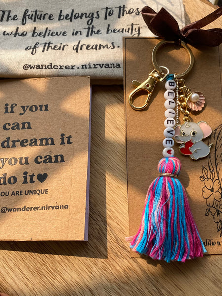 Believe Keychain
