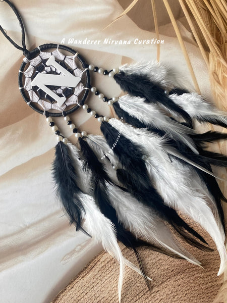 Black White Dreamcatcher